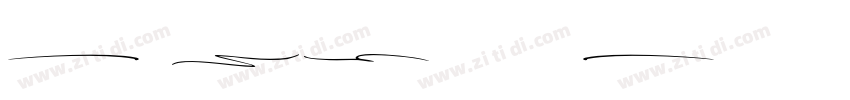 Aldery swash字体转换
